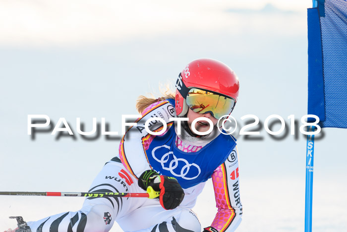 Bayerische Schülermeisterschaft Alpin Riesenslalom 27.01.2018