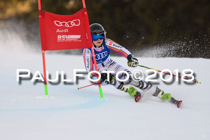 Bayerische Schülermeisterschaft Alpin Riesenslalom 27.01.2018