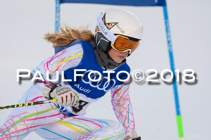 Bayerische Schülermeisterschaft Alpin Riesenslalom 27.01.2018