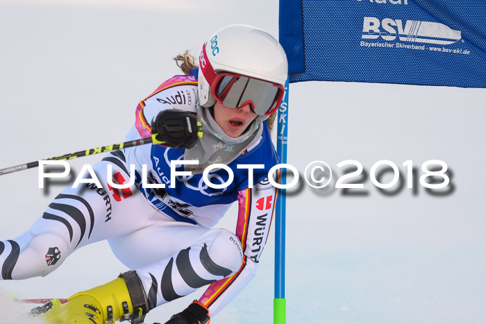 Bayerische Schülermeisterschaft Alpin Riesenslalom 27.01.2018