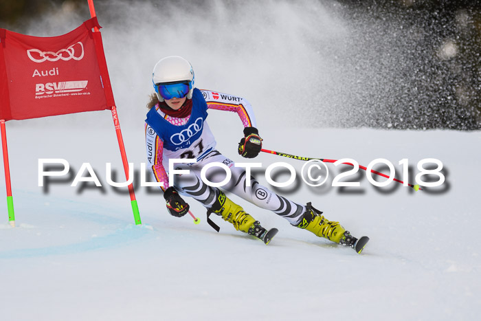 Bayerische Schülermeisterschaft Alpin Riesenslalom 27.01.2018