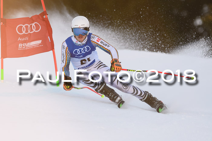 Bayerische Schülermeisterschaft Alpin Riesenslalom 27.01.2018