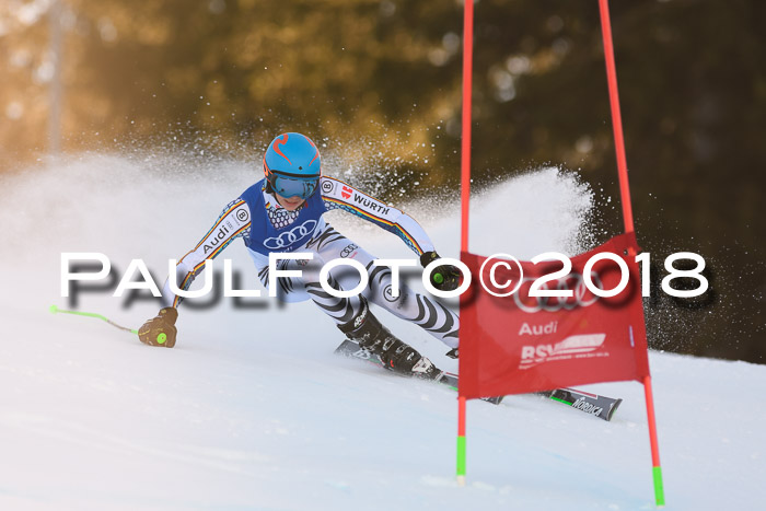 Bayerische Schülermeisterschaft Alpin Riesenslalom 27.01.2018