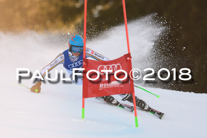 Bayerische Schülermeisterschaft Alpin Riesenslalom 27.01.2018