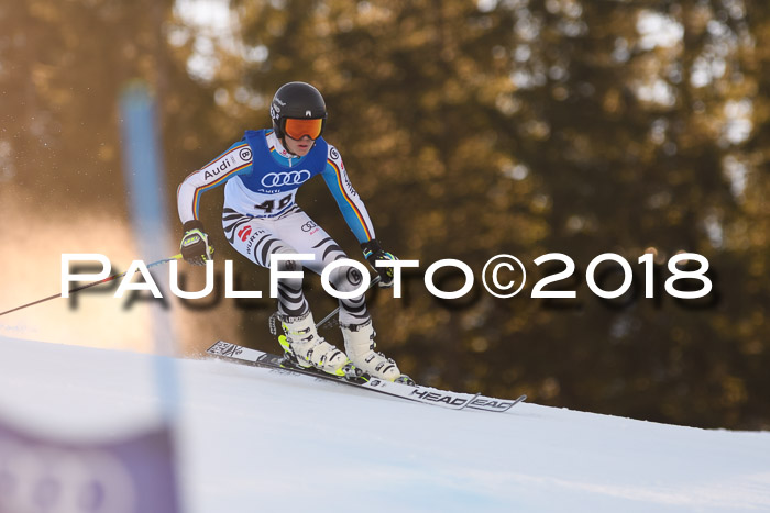 Bayerische Schülermeisterschaft Alpin Riesenslalom 27.01.2018