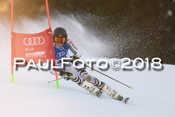 Bayerische Schülermeisterschaft Alpin Riesenslalom 27.01.2018