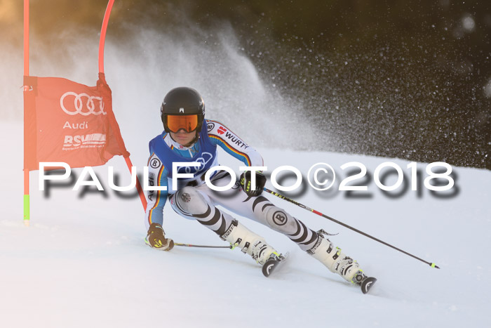 Bayerische Schülermeisterschaft Alpin Riesenslalom 27.01.2018