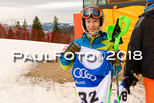 Bayerische Schülermeisterschaft Slalom 28.01.2018