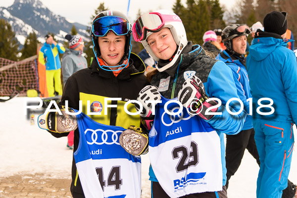 Bayerische Schülermeisterschaft Slalom 28.01.2018