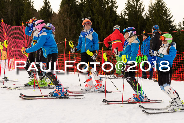 Bayerische Schülermeisterschaft Slalom 28.01.2018