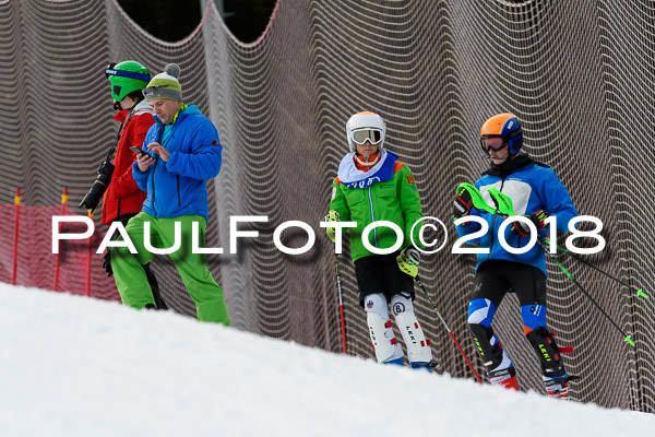 Bayerische Schülermeisterschaft Slalom 28.01.2018