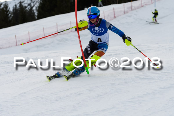 Bayerische Schülermeisterschaft Slalom 28.01.2018