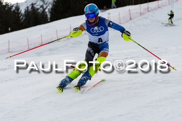 Bayerische Schülermeisterschaft Slalom 28.01.2018