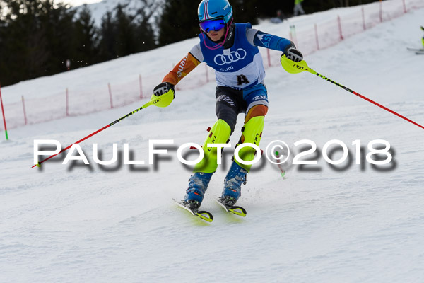 Bayerische Schülermeisterschaft Slalom 28.01.2018