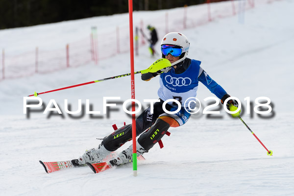 Bayerische Schülermeisterschaft Slalom 28.01.2018