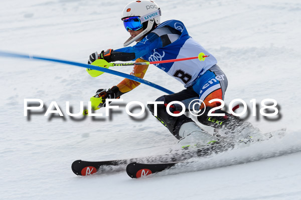 Bayerische Schülermeisterschaft Slalom 28.01.2018