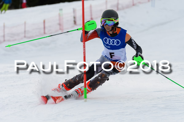 Bayerische Schülermeisterschaft Slalom 28.01.2018