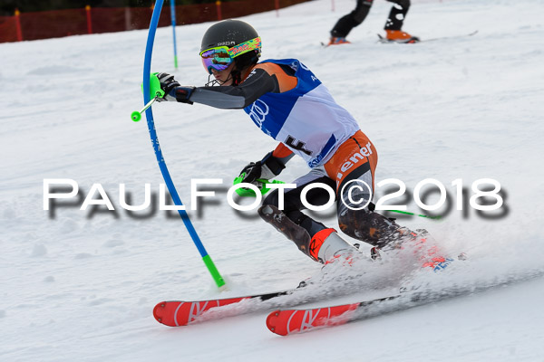 Bayerische Schülermeisterschaft Slalom 28.01.2018