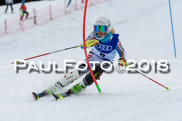 Bayerische Schülermeisterschaft Slalom 28.01.2018