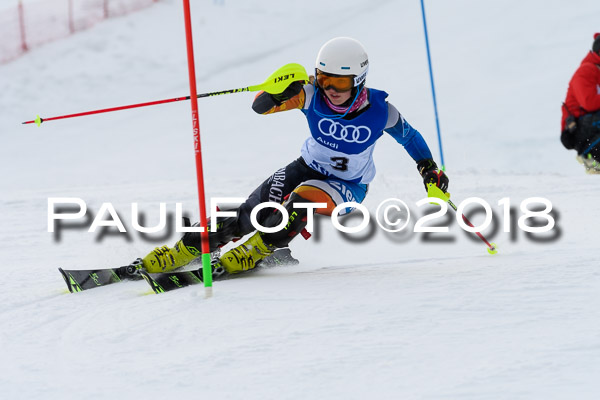 Bayerische Schülermeisterschaft Slalom 28.01.2018