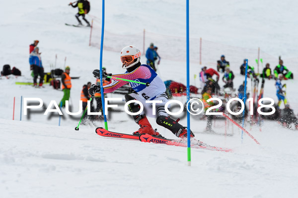 Bayerische Schülermeisterschaft Slalom 28.01.2018