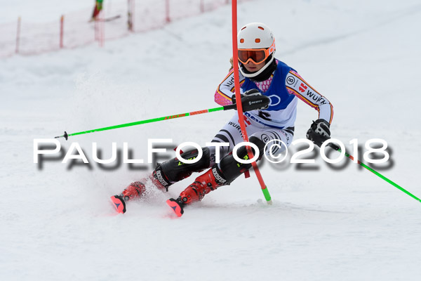 Bayerische Schülermeisterschaft Slalom 28.01.2018