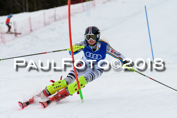 Bayerische Schülermeisterschaft Slalom 28.01.2018