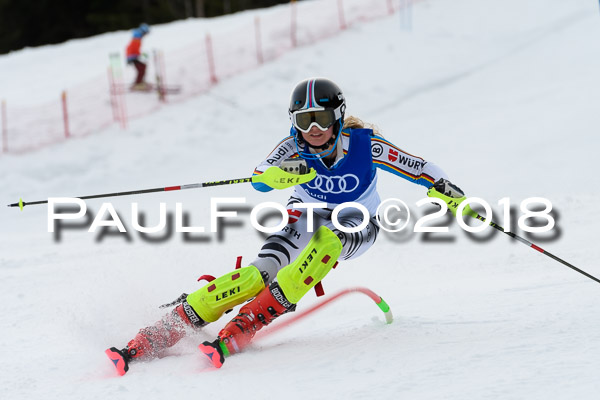 Bayerische Schülermeisterschaft Slalom 28.01.2018