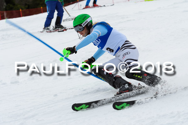 Bayerische Schülermeisterschaft Slalom 28.01.2018