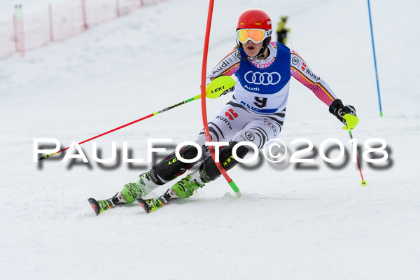 Bayerische Schülermeisterschaft Slalom 28.01.2018
