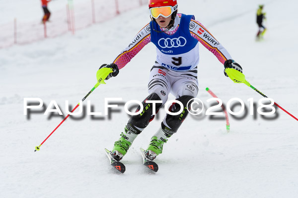 Bayerische Schülermeisterschaft Slalom 28.01.2018