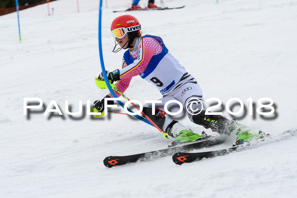 Bayerische Schülermeisterschaft Slalom 28.01.2018