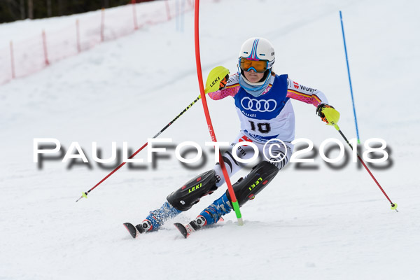 Bayerische Schülermeisterschaft Slalom 28.01.2018