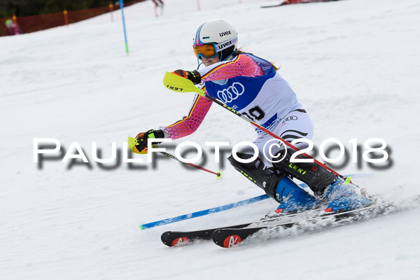 Bayerische Schülermeisterschaft Slalom 28.01.2018