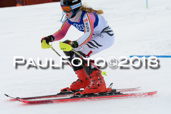 Bayerische Schülermeisterschaft Slalom 28.01.2018