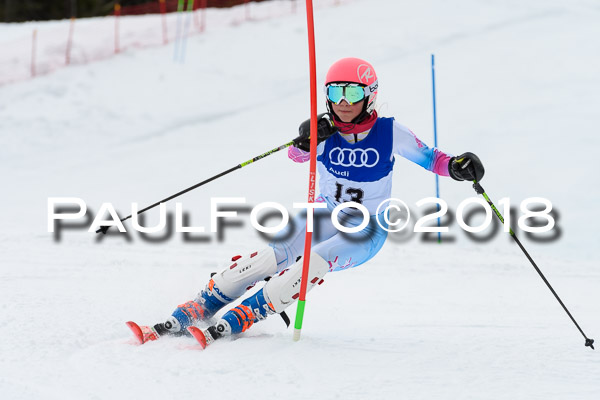 Bayerische Schülermeisterschaft Slalom 28.01.2018