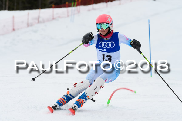 Bayerische Schülermeisterschaft Slalom 28.01.2018