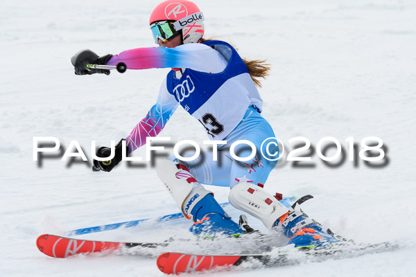 Bayerische Schülermeisterschaft Slalom 28.01.2018