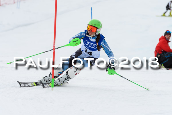 Bayerische Schülermeisterschaft Slalom 28.01.2018