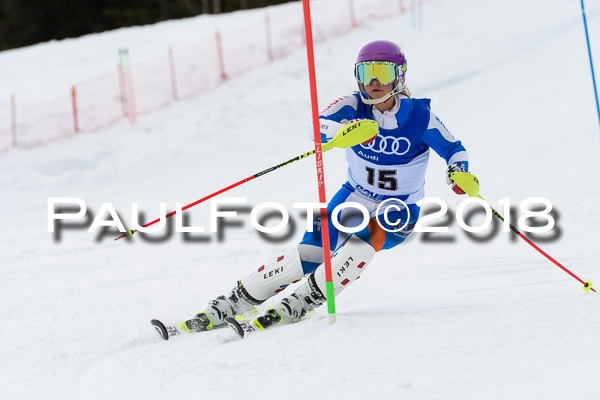 Bayerische Schülermeisterschaft Slalom 28.01.2018