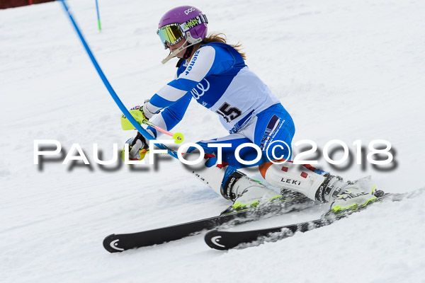 Bayerische Schülermeisterschaft Slalom 28.01.2018