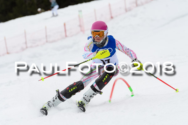 Bayerische Schülermeisterschaft Slalom 28.01.2018