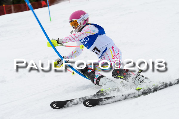 Bayerische Schülermeisterschaft Slalom 28.01.2018
