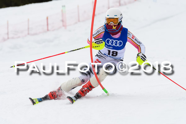 Bayerische Schülermeisterschaft Slalom 28.01.2018