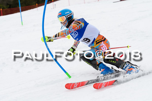 Bayerische Schülermeisterschaft Slalom 28.01.2018