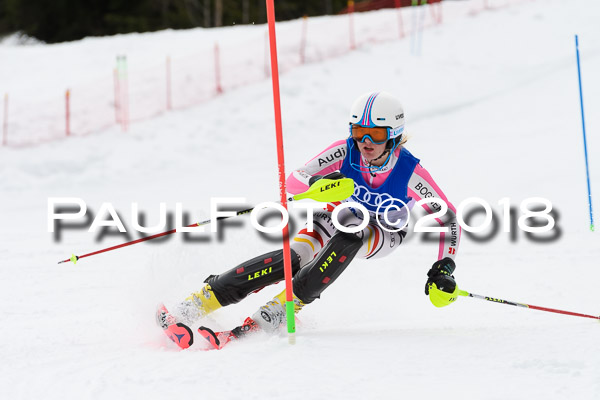 Bayerische Schülermeisterschaft Slalom 28.01.2018