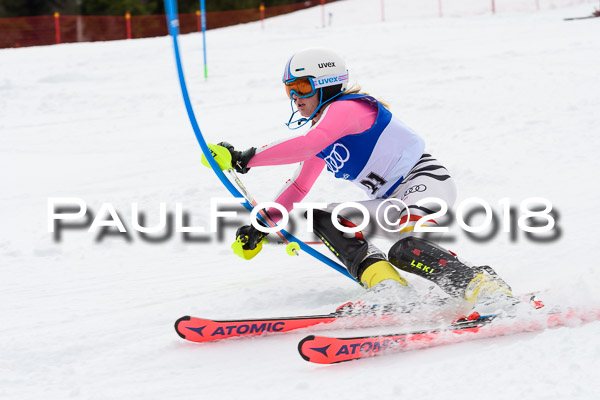 Bayerische Schülermeisterschaft Slalom 28.01.2018