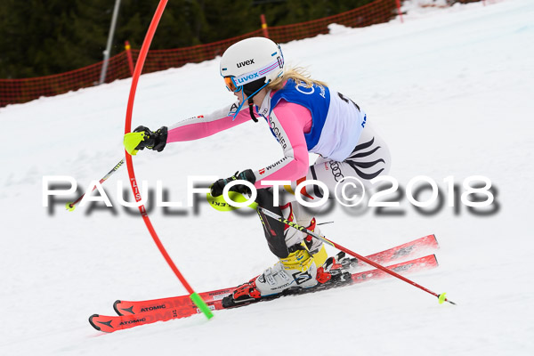 Bayerische Schülermeisterschaft Slalom 28.01.2018