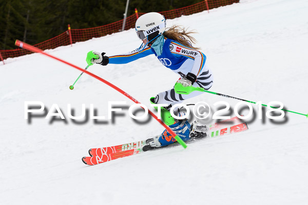 Bayerische Schülermeisterschaft Slalom 28.01.2018