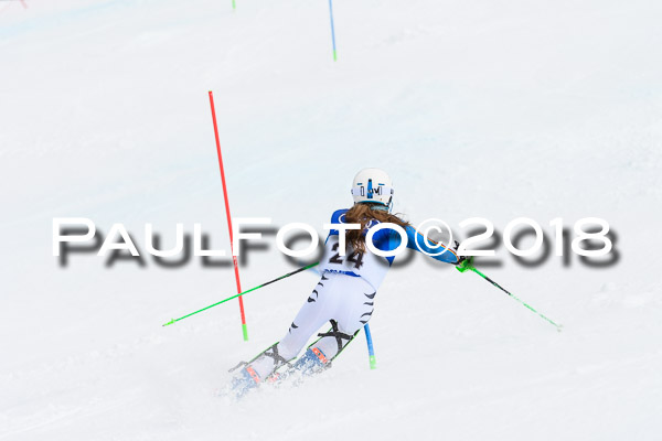 Bayerische Schülermeisterschaft Slalom 28.01.2018